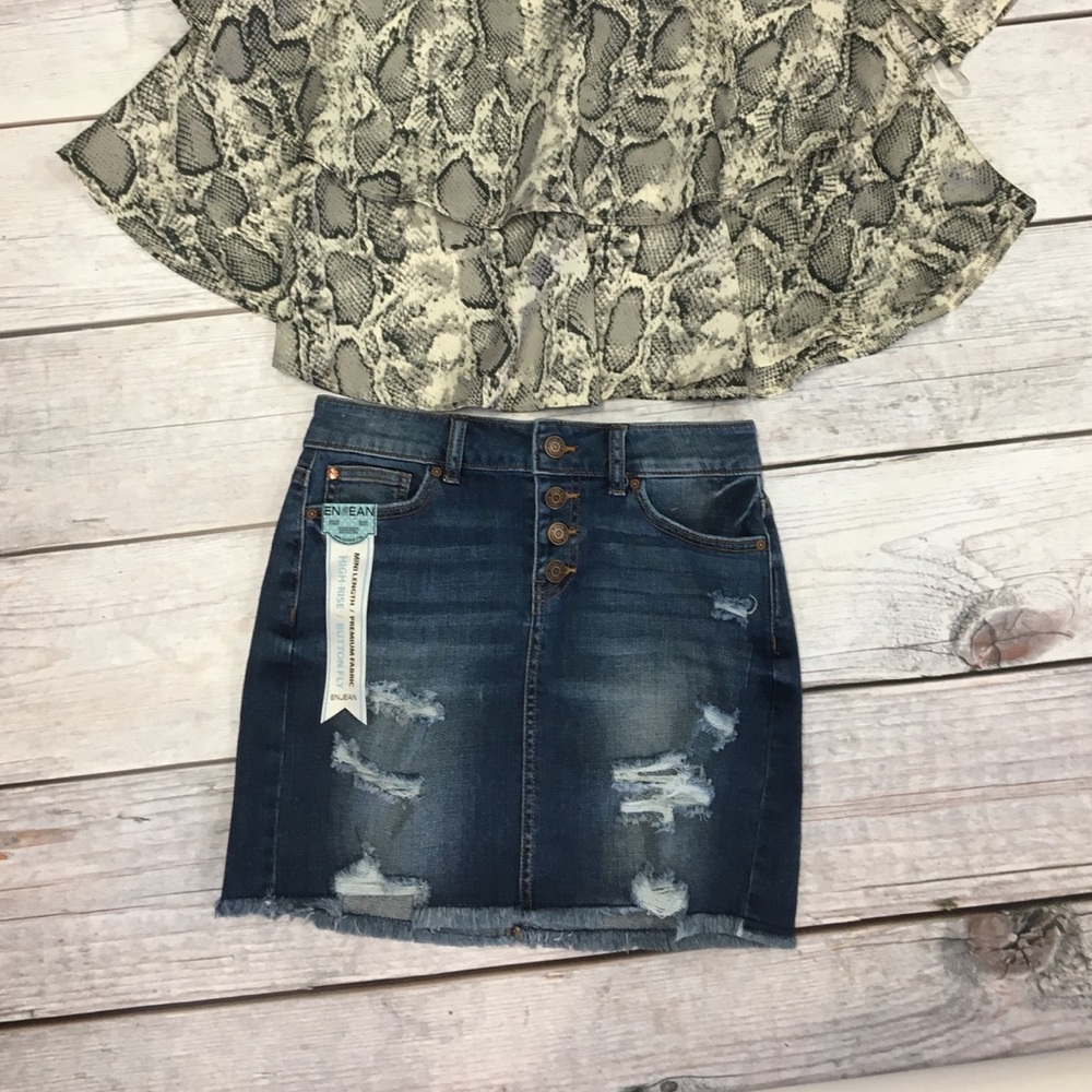 Denim Skirt